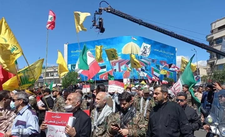 Journée d'Al-Quds : forte mobilisation à Téhéran malgré les frappes